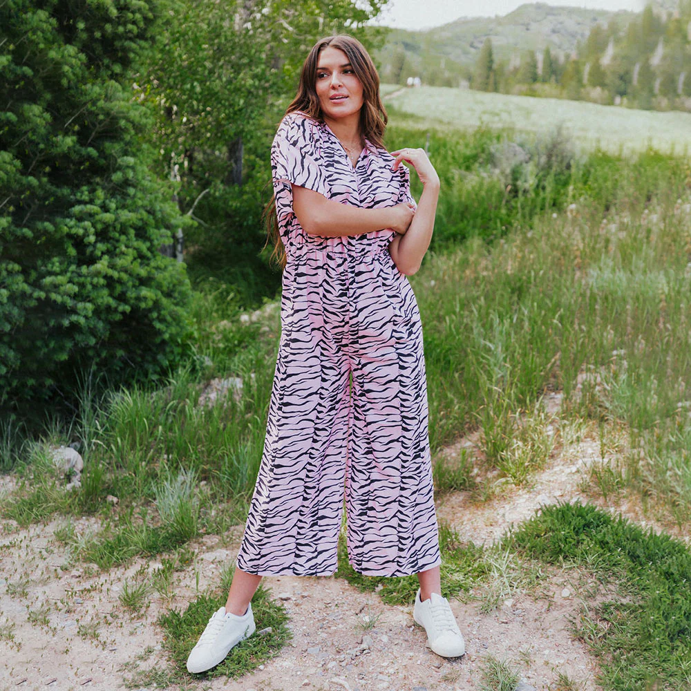 Becky Jumpsuit (Pink) - Image 2