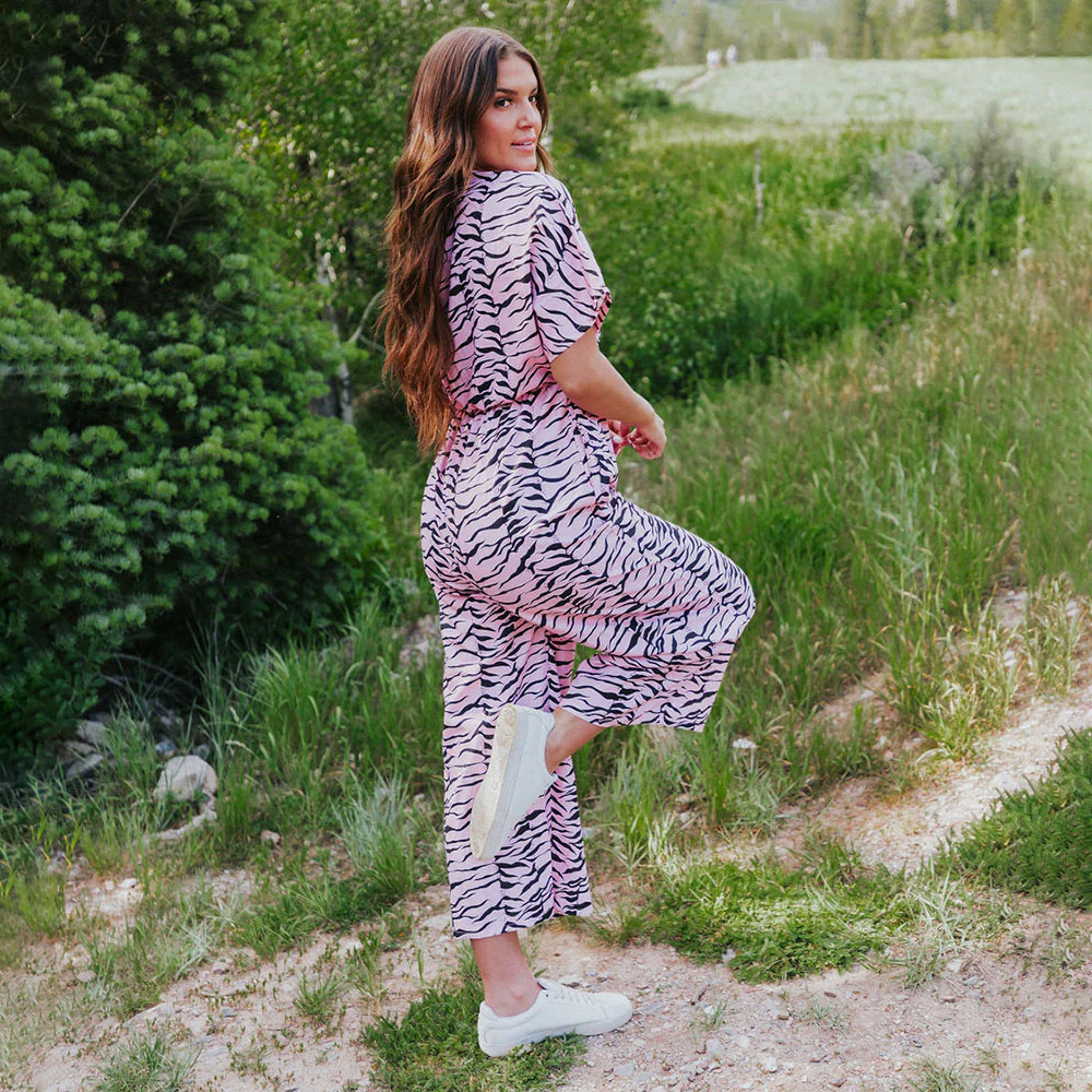 Becky Jumpsuit (Pink) - Image 3