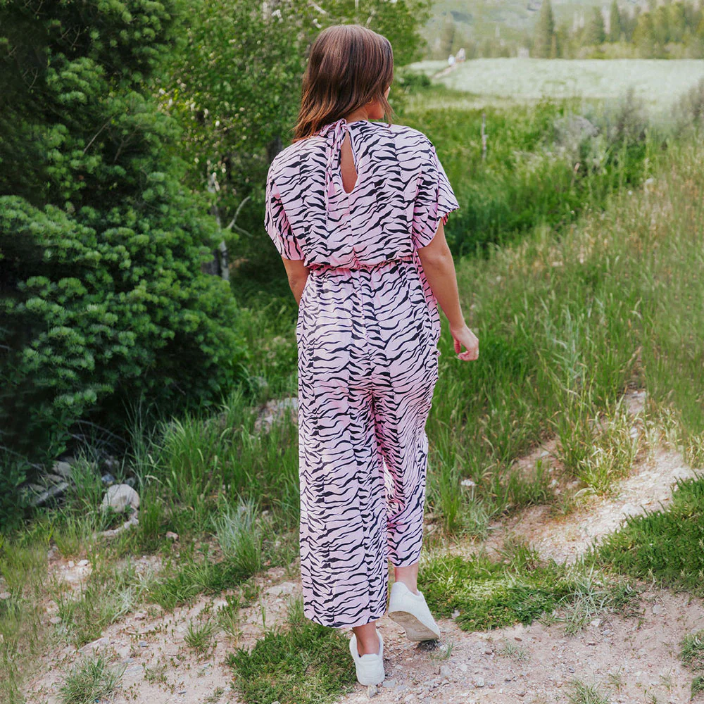 Becky Jumpsuit (Pink) - Image 4