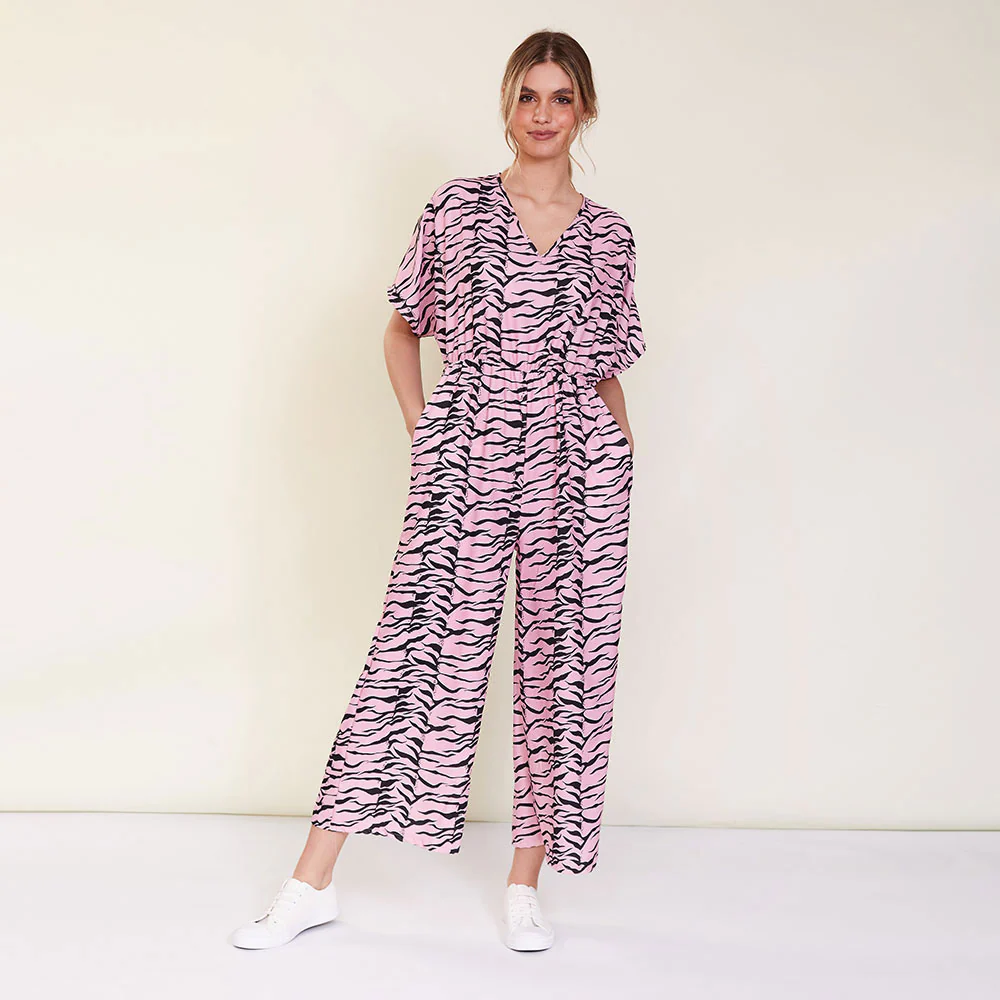 Becky Jumpsuit (Pink) - Image 6