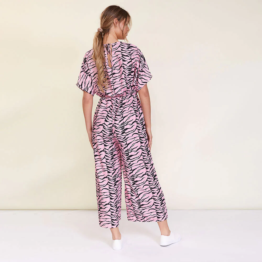 Becky Jumpsuit (Pink) - Image 9