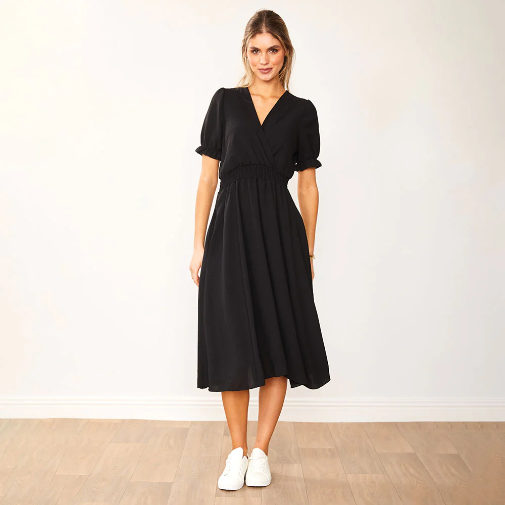 Belle Dress (Black) - Image 4