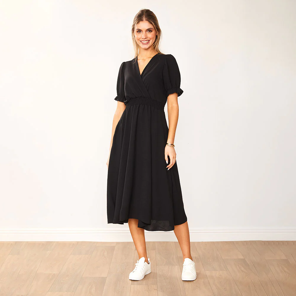 Belle Dress (Black) - Image 5