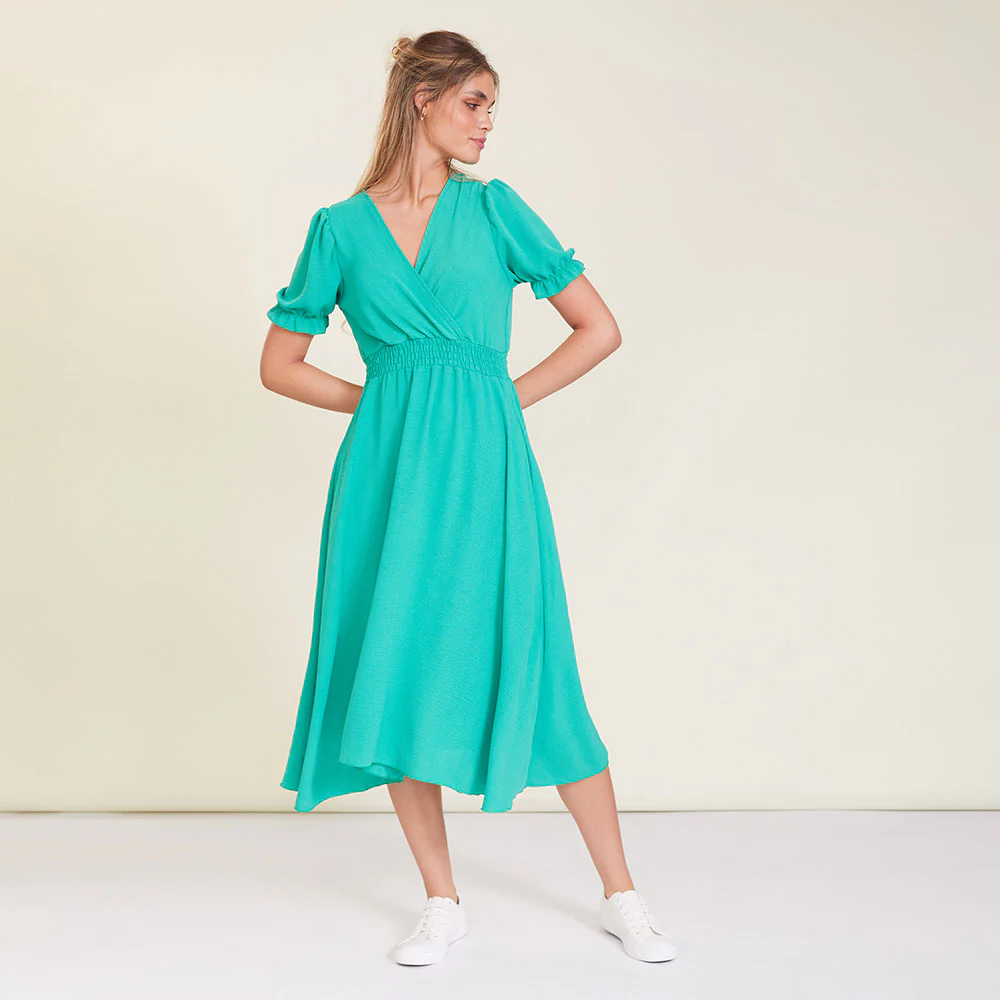 Belle Dress (Green) - Image 10