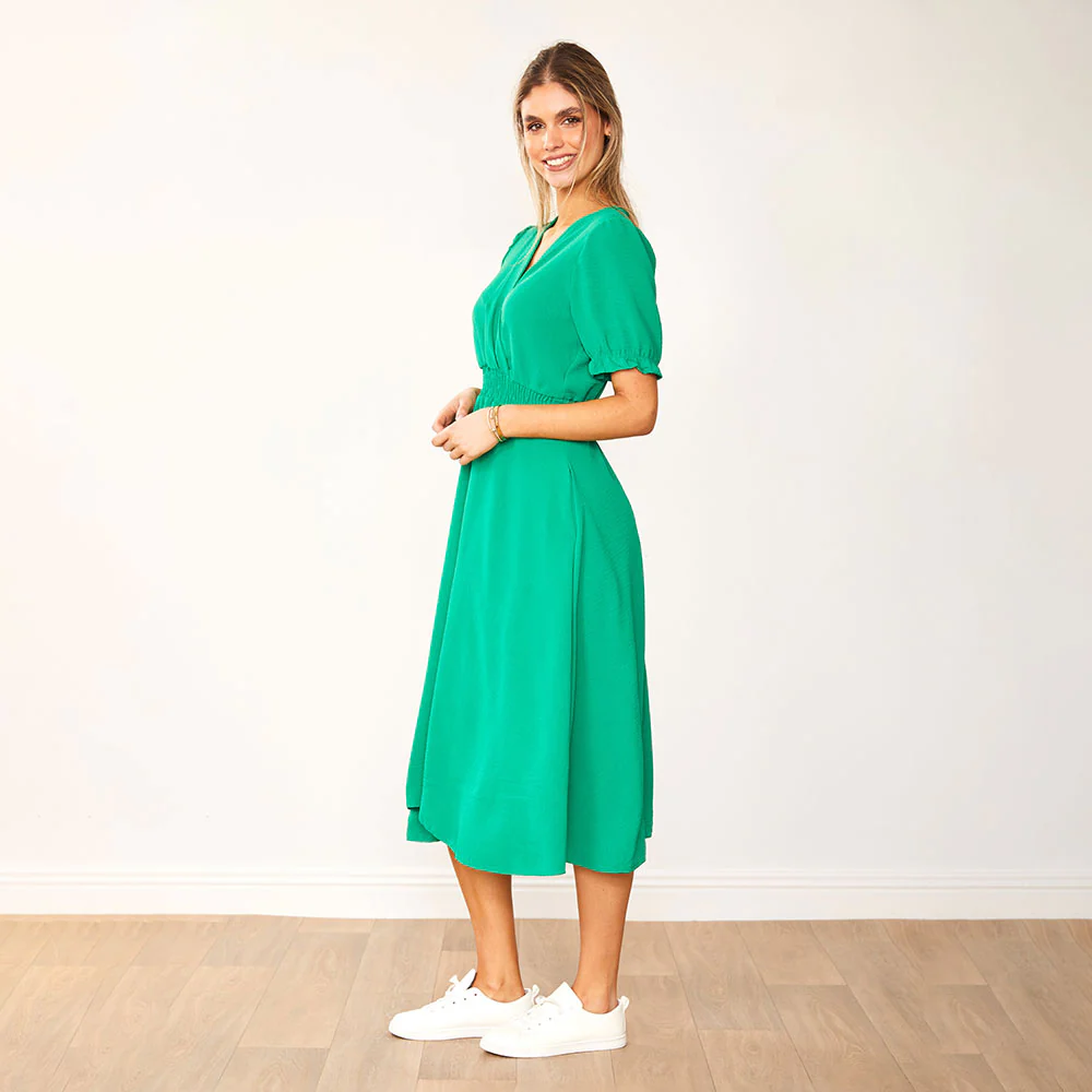 Belle Dress (Green) - Image 11