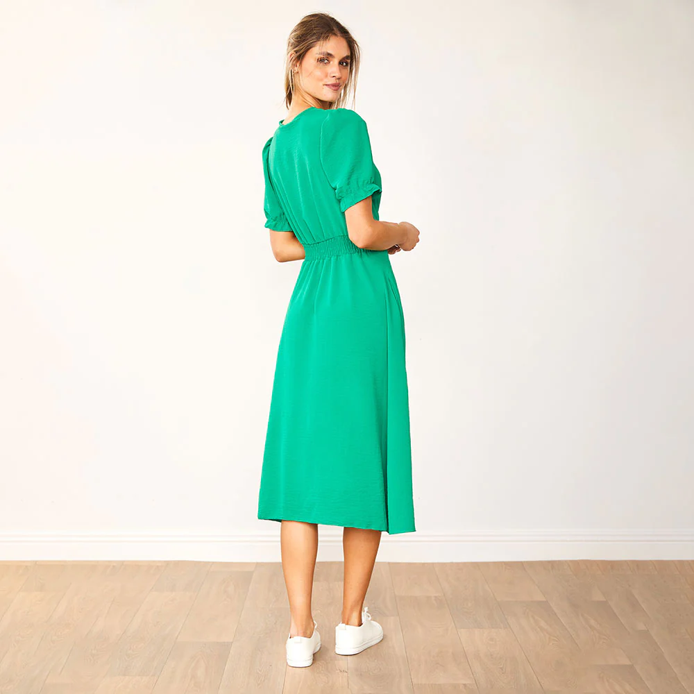 Belle Dress (Green) - Image 13