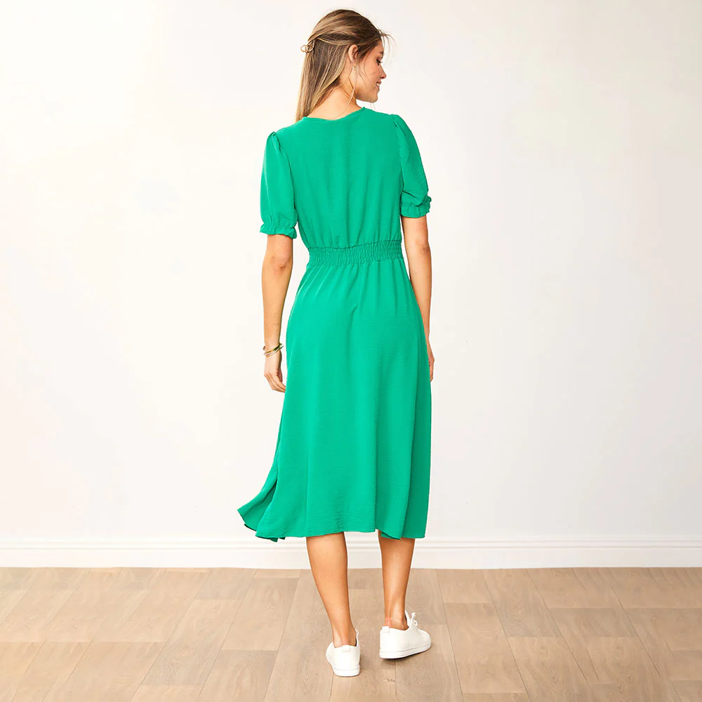 Belle Dress (Green) - Image 14