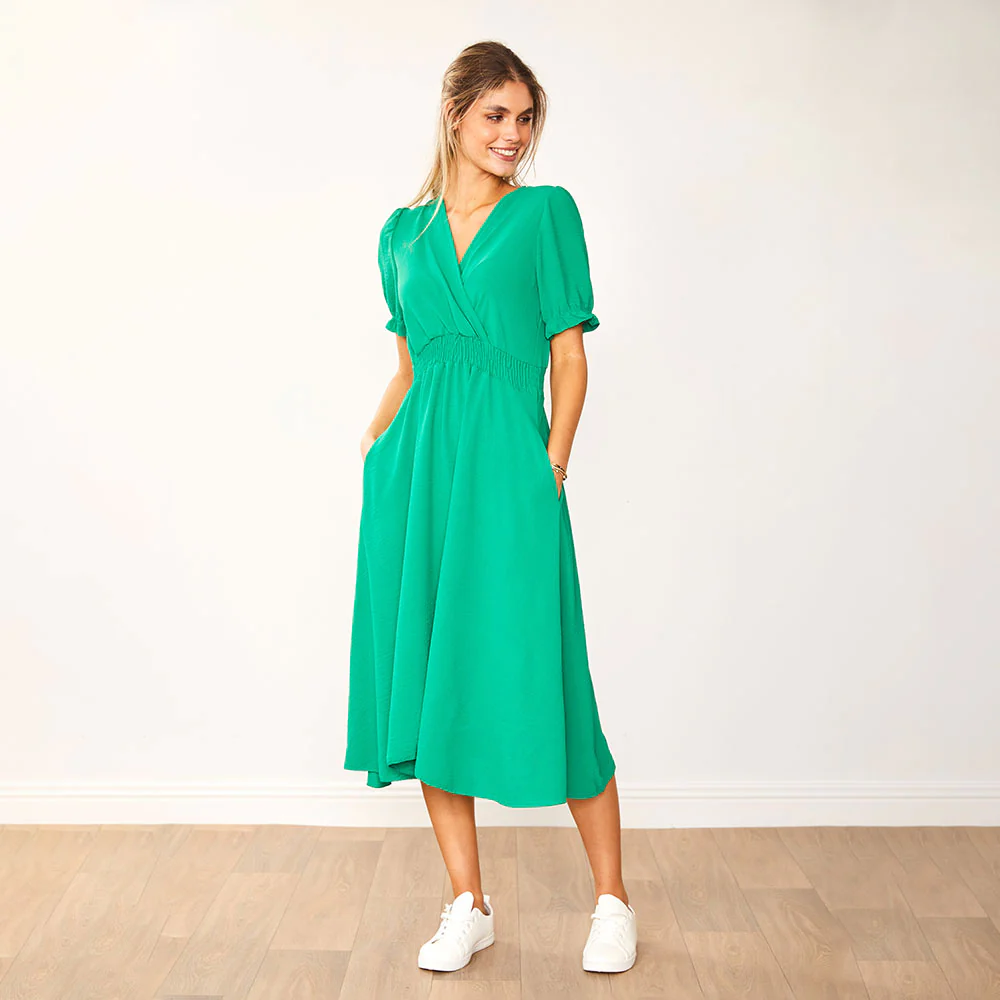 Belle Dress (Green) - Image 2