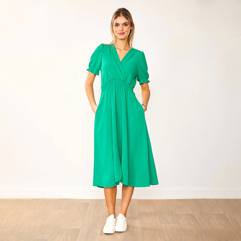 Belle Dress (Green) - Image 3