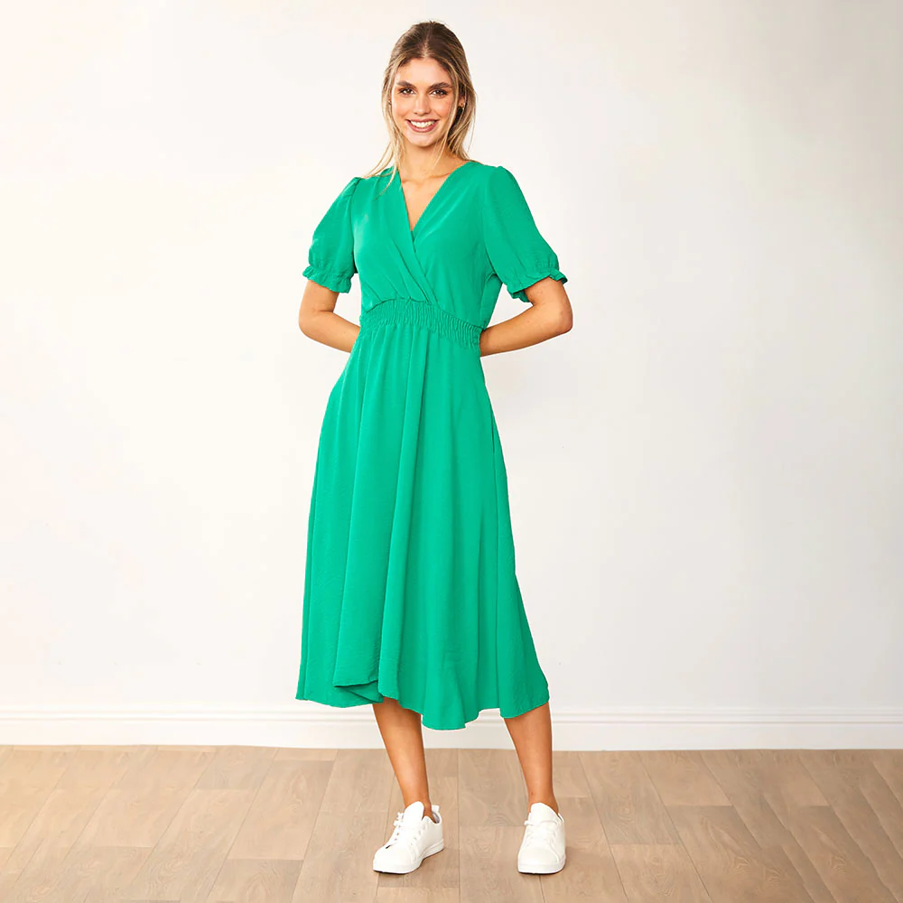 Belle Dress (Green) - Image 5