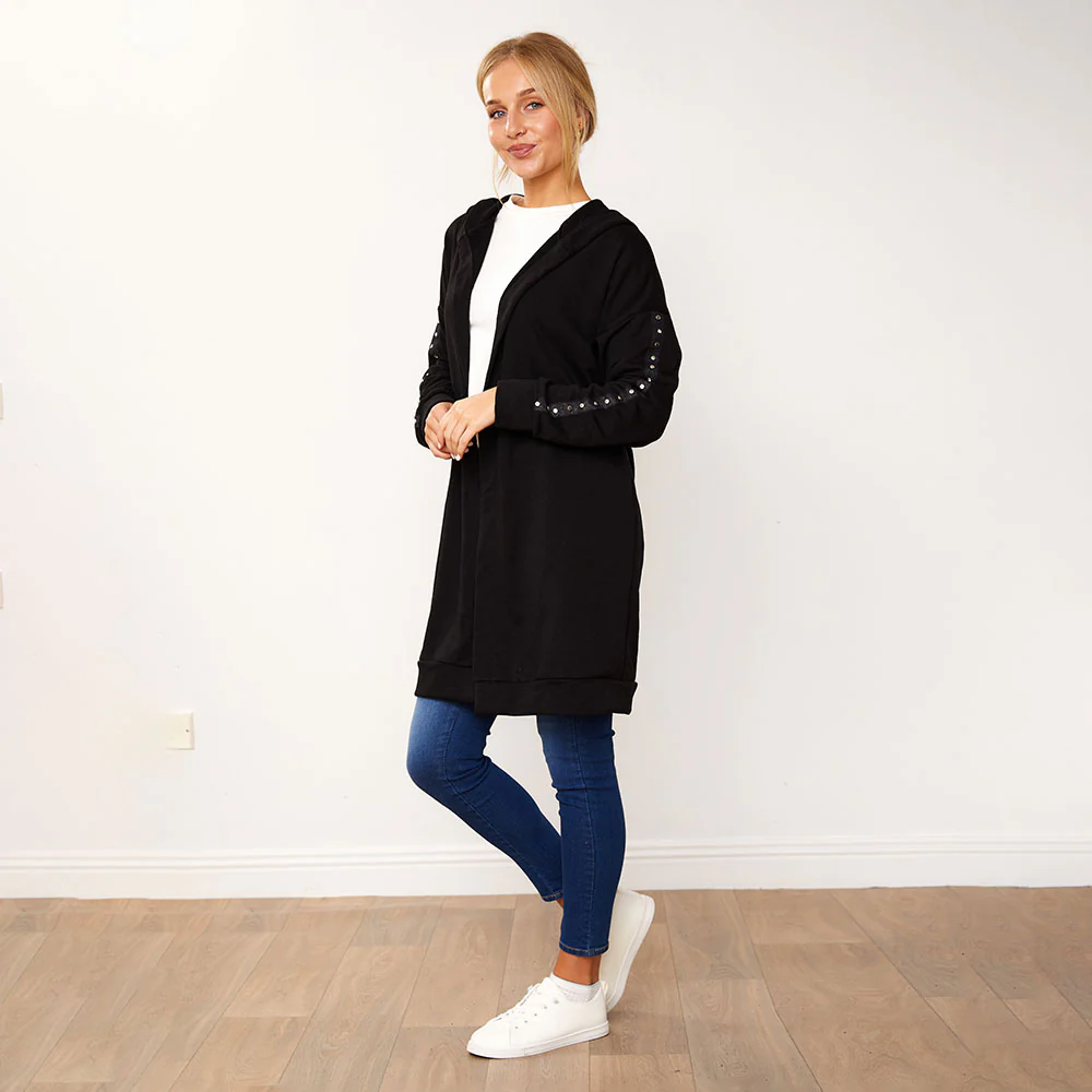 Beth Hoody (Black Studs) - Image 6