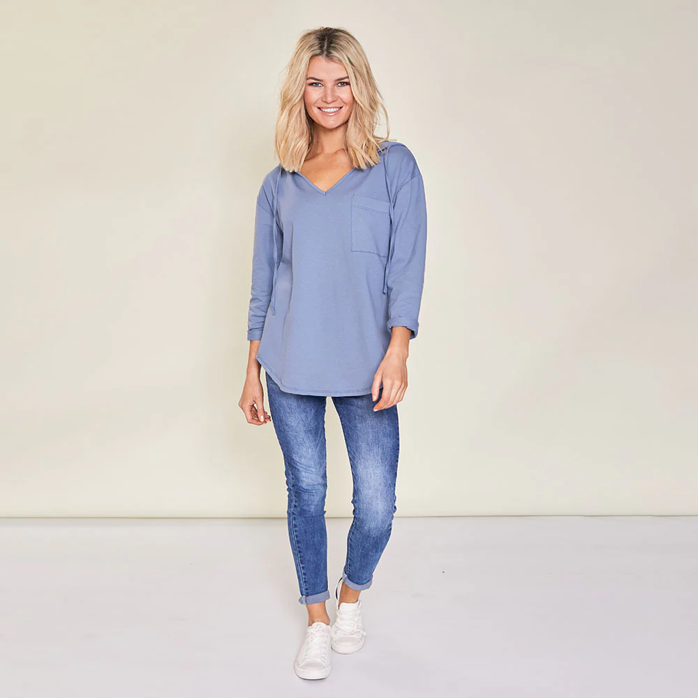 Billie Hoody (Blue) - Image 4