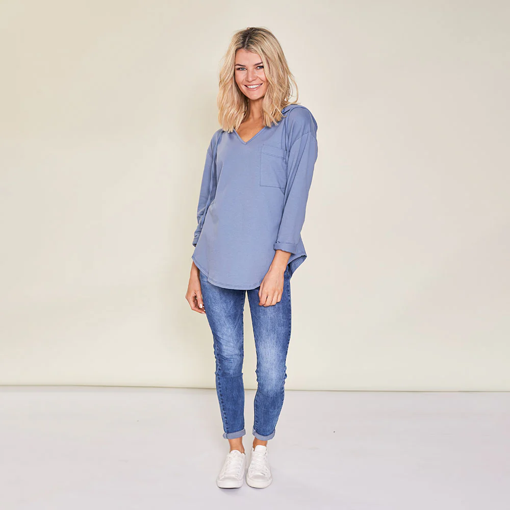 Billie Hoody (Blue) - Image 7