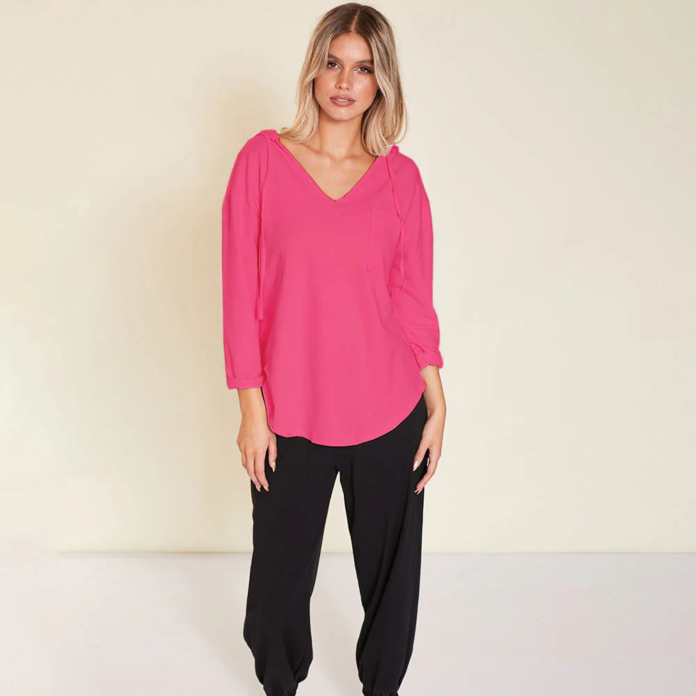 Billie Hoody (Fuschia) - Image 3
