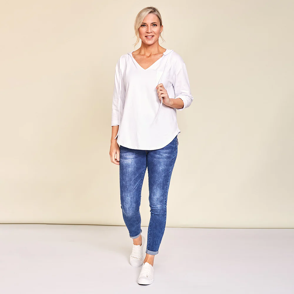 Billie Hoody (White) - Image 6
