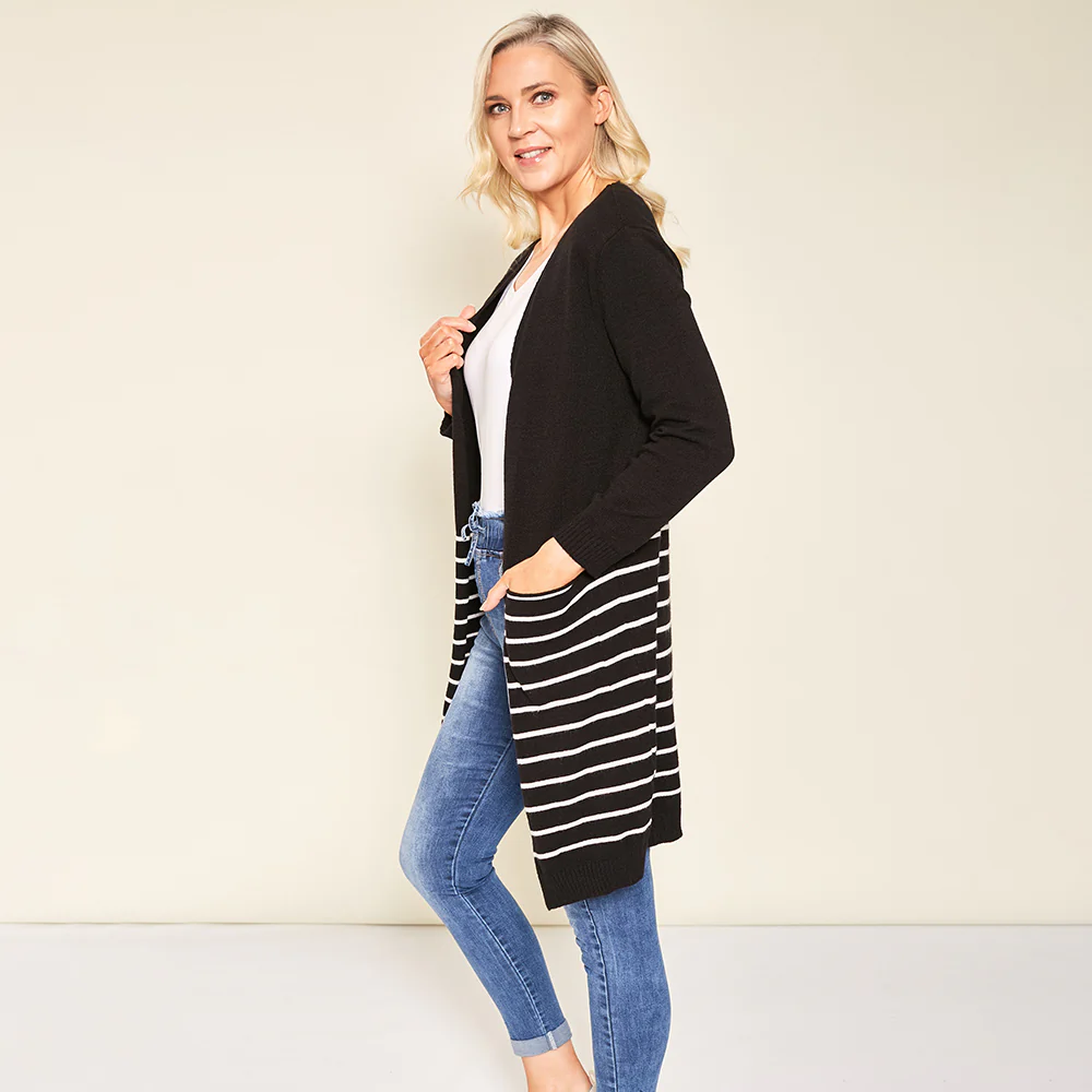 Blaire Cardigan (Black) - Image 2