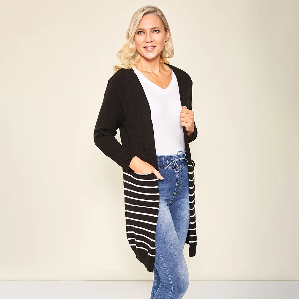 Blaire Cardigan (Black) - Image 4
