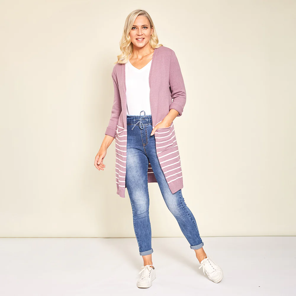 Blaire Cardigan (Lilac) - Image 4