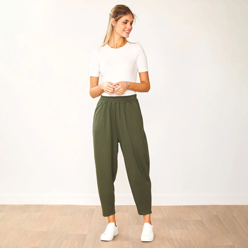 Blaire Trousers (Khaki) - Image 2