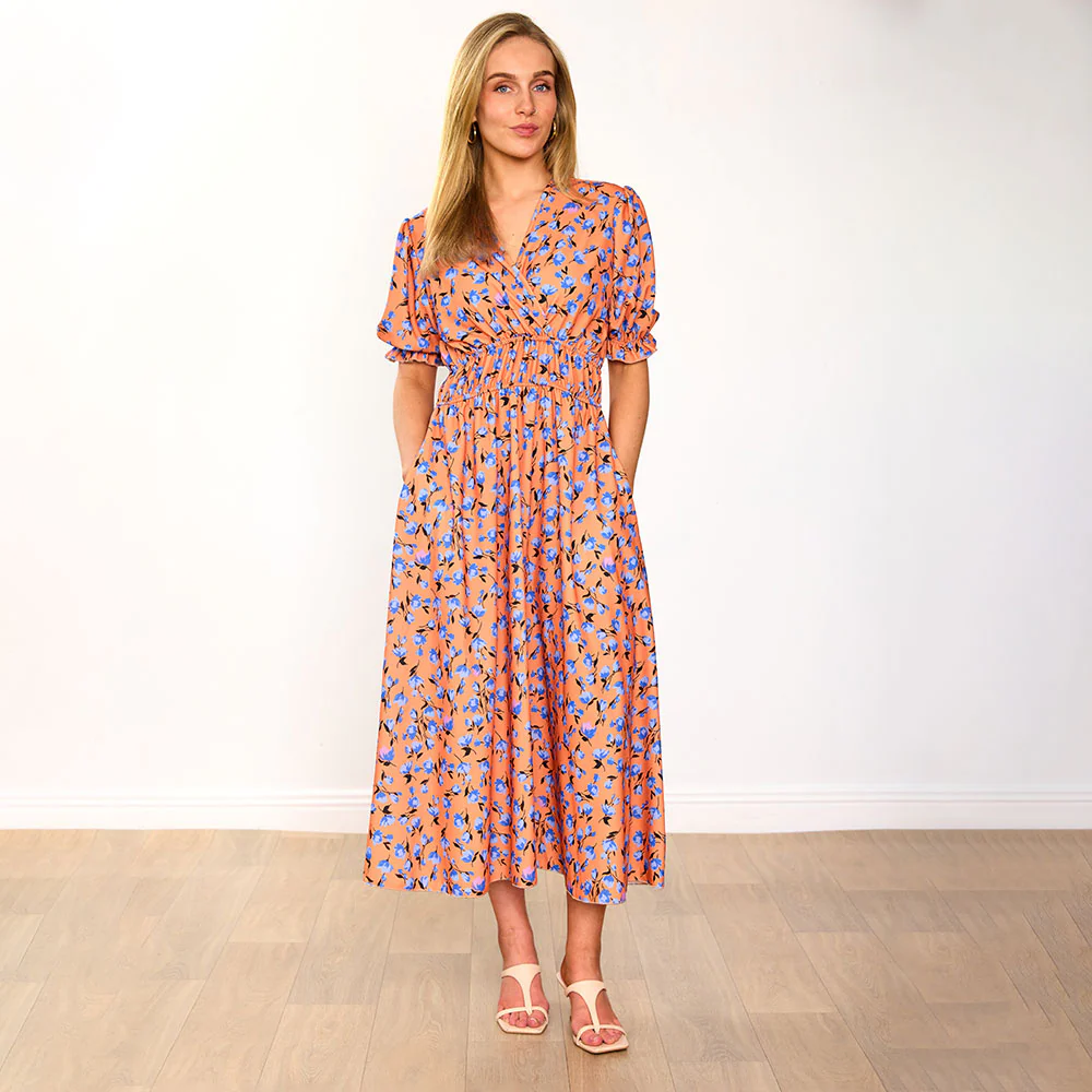 Bonnie Dress (Amber/Blue Bell) - Image 4