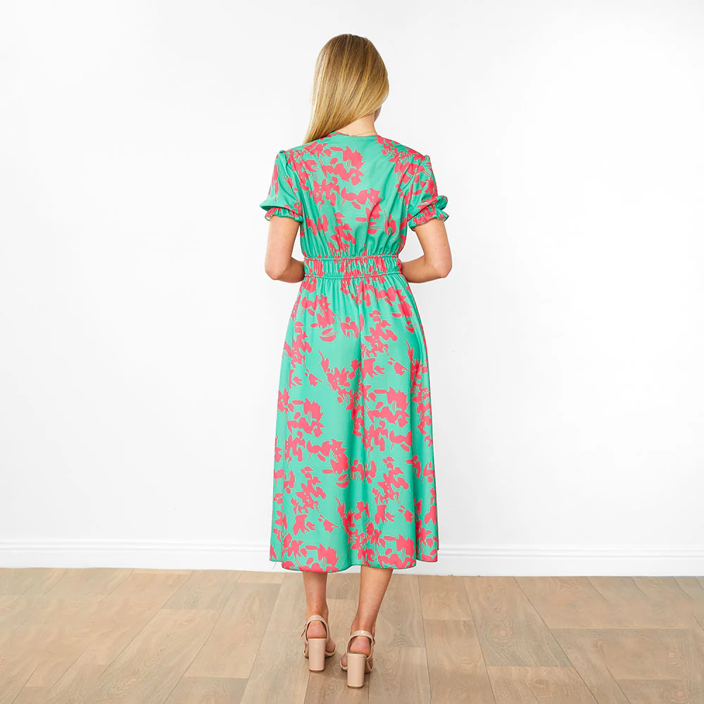 Bonnie Dress (Green Orchid) - Image 10