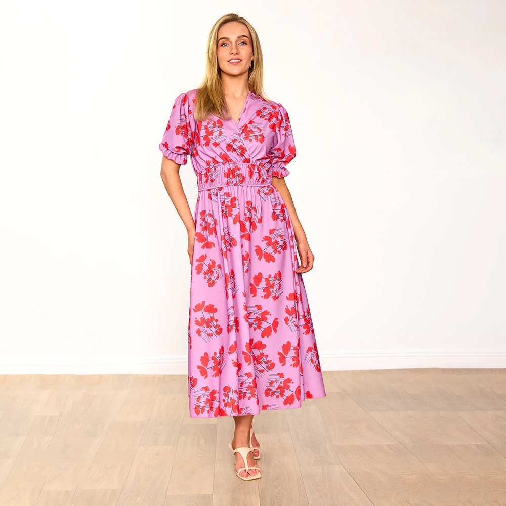 Bonnie Dress  (Emerald/Lily) & (Lavender/Poppy) for €90.00 - Image 3