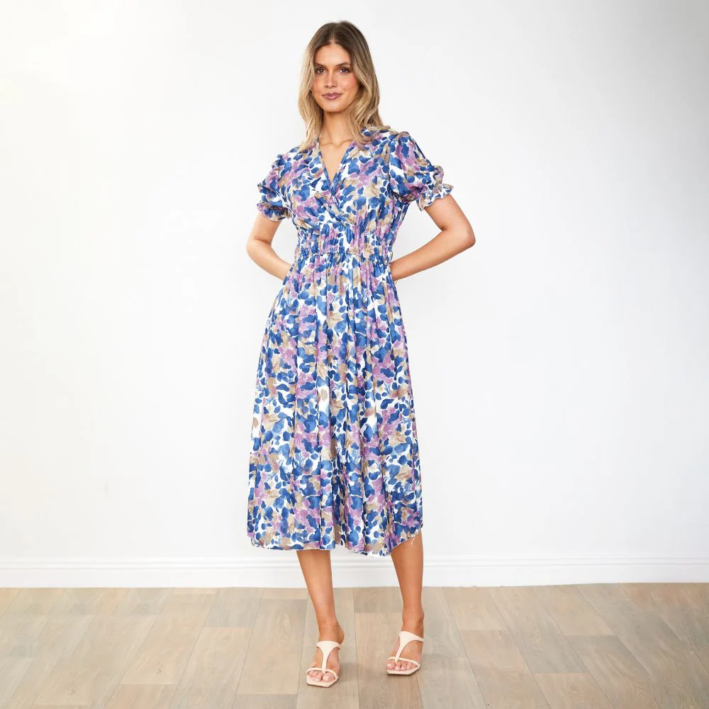 Bonnie Dress (Navy Floral) - Image 9