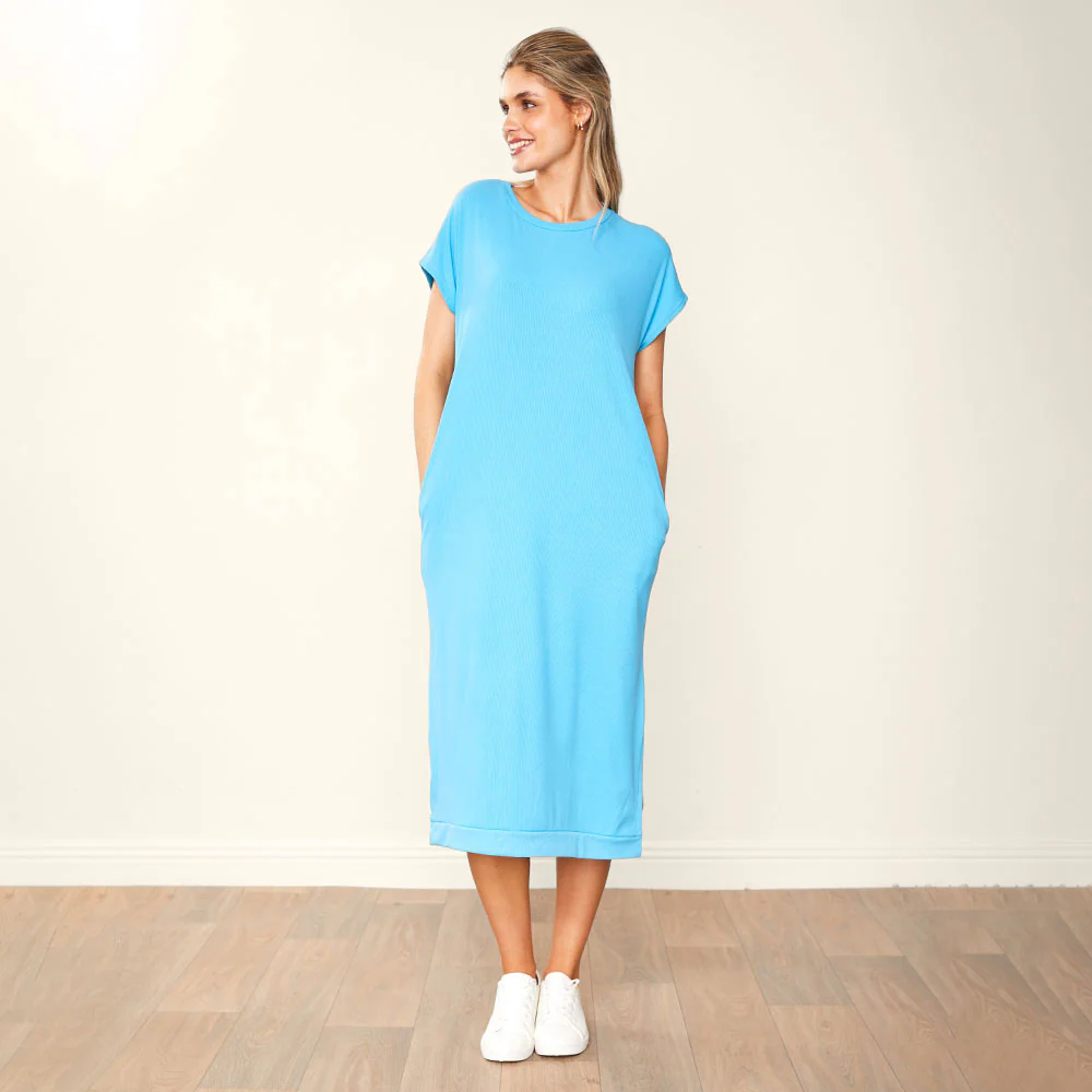 Bree Dress (Blue) - Image 6