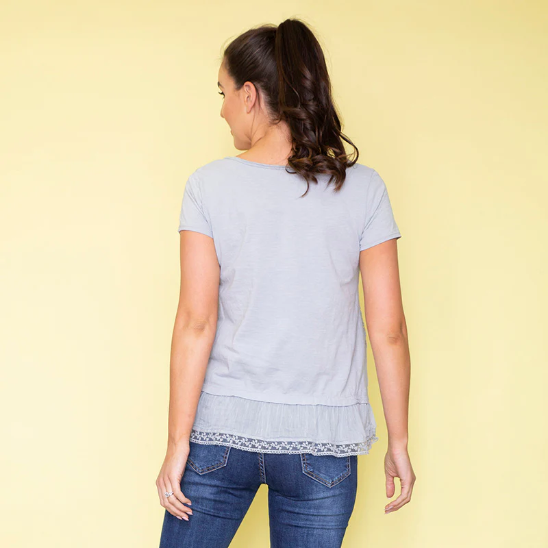 Brooke T-Shirt (Grey) - Image 5
