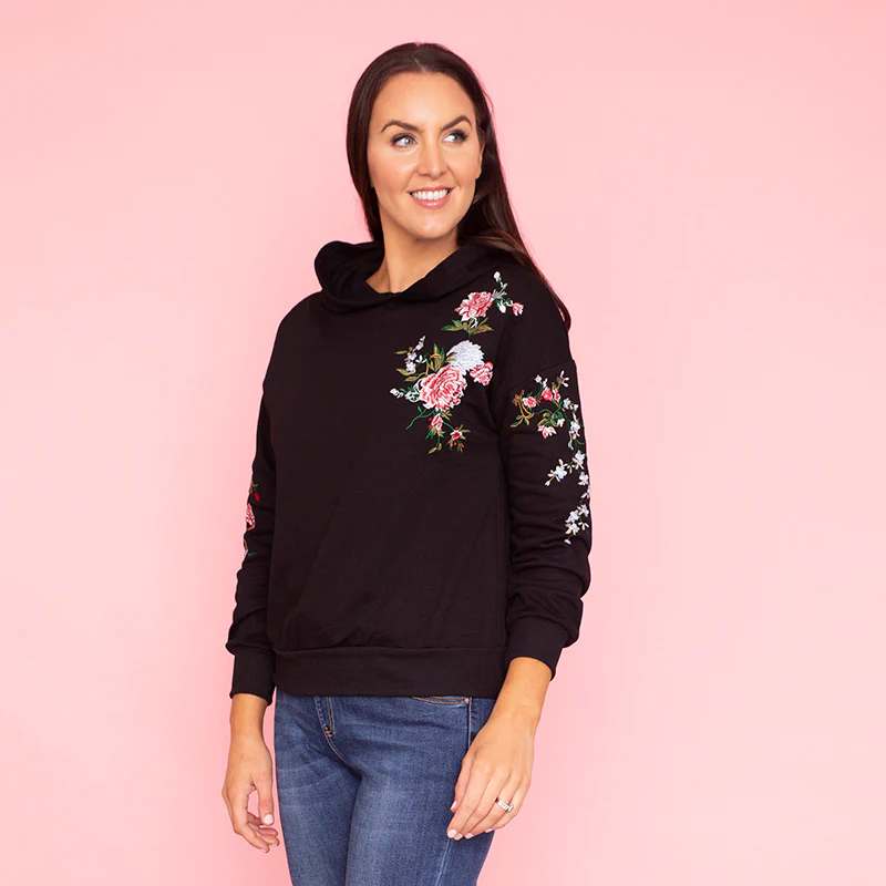 Brona Hoody (Black) - Image 4