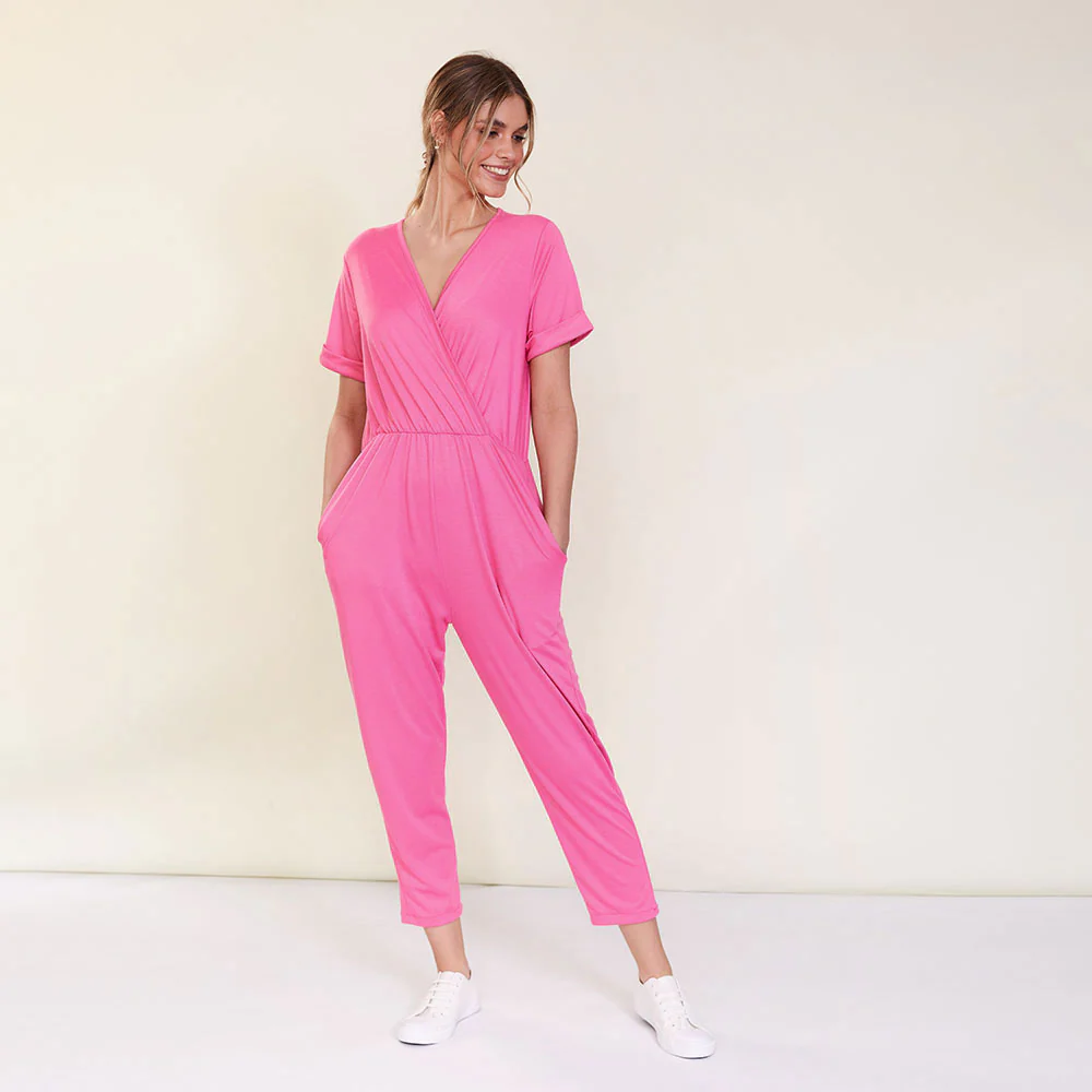 Callie Jumpsuit (Pink) - Image 2