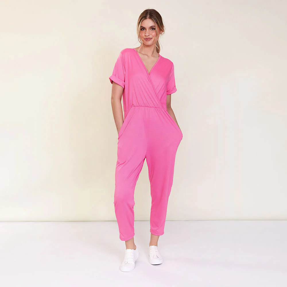 Callie Jumpsuit (Pink) - Image 3