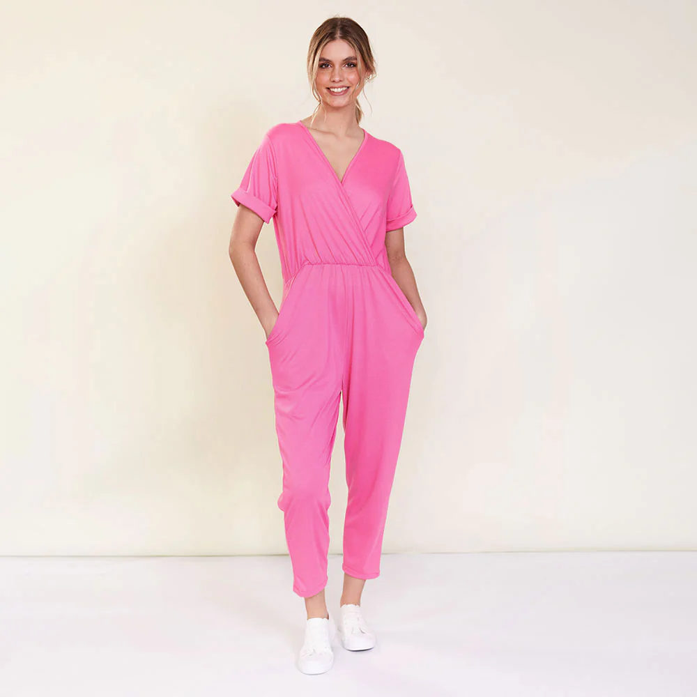 Callie Jumpsuit (Pink) - Image 4