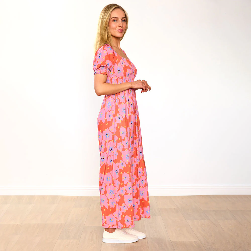 Camilla Jumpsuit (Red Pink Floral) - Image 13
