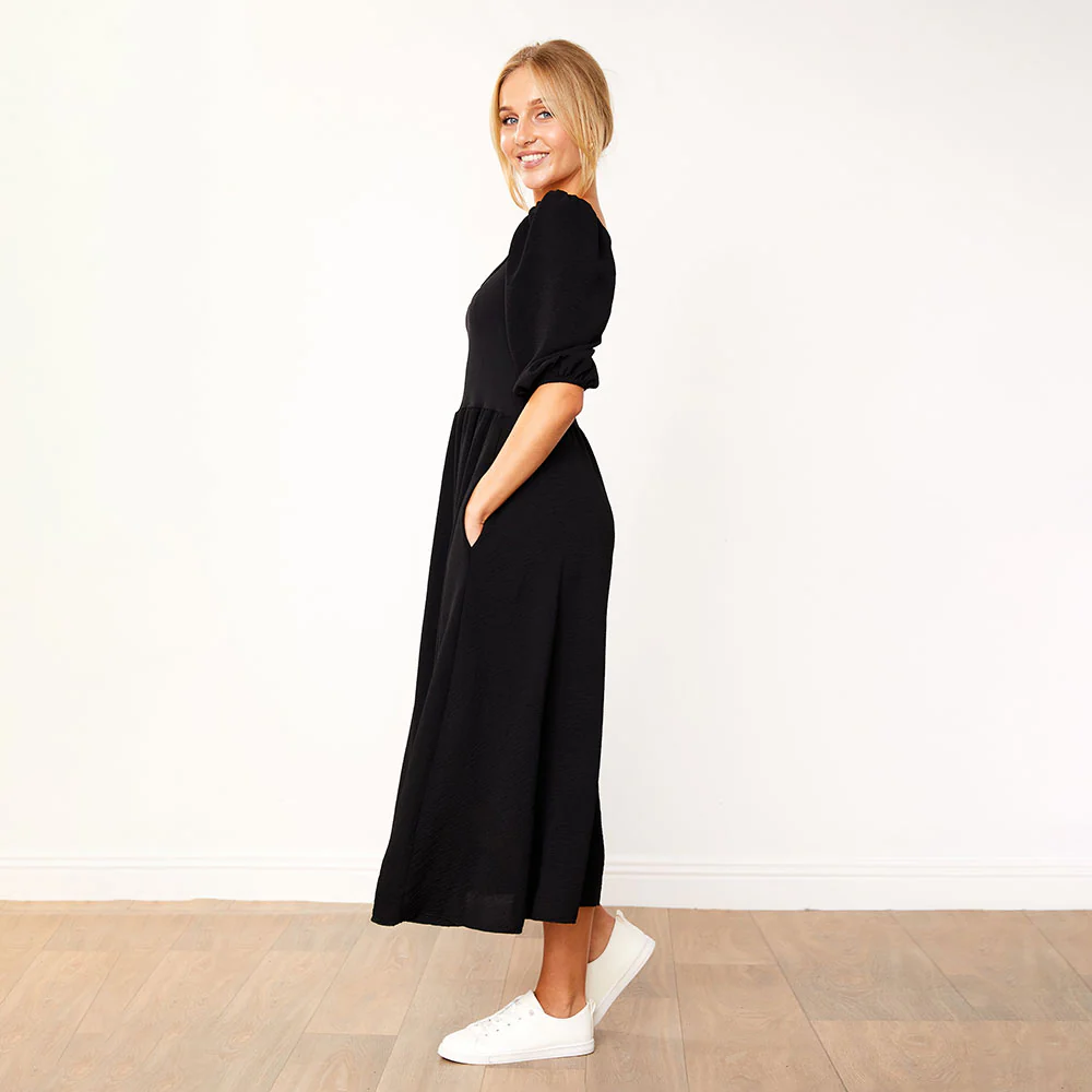 Candice Dress (Black) - Image 16