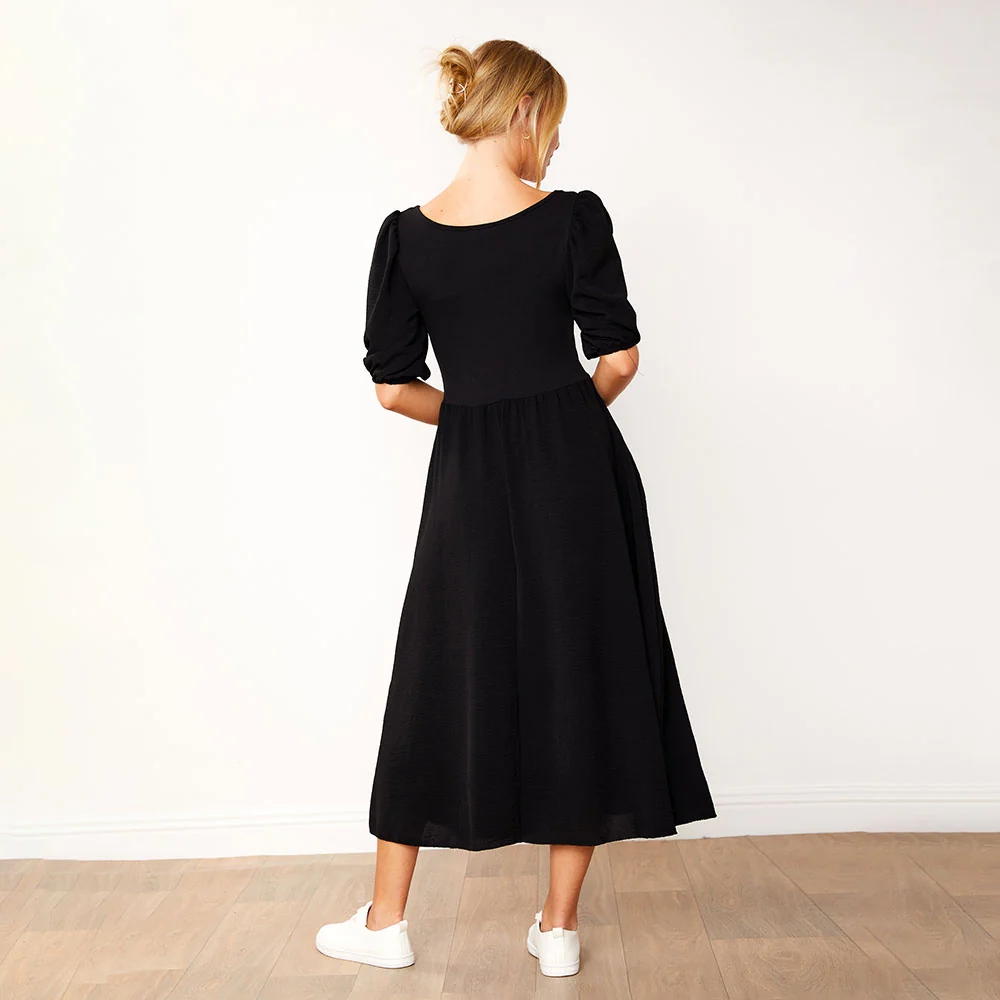 Candice Dress (Black) - Image 17