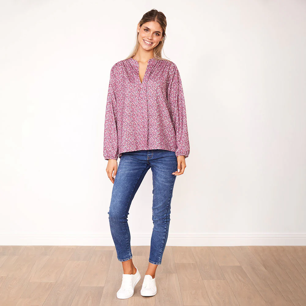 Cara Top (Pink Floral) - Image 5