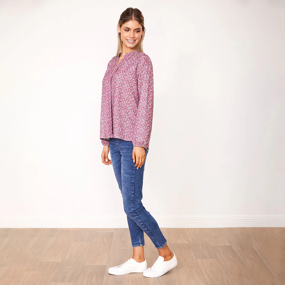 Cara Top (Pink Floral) - Image 6