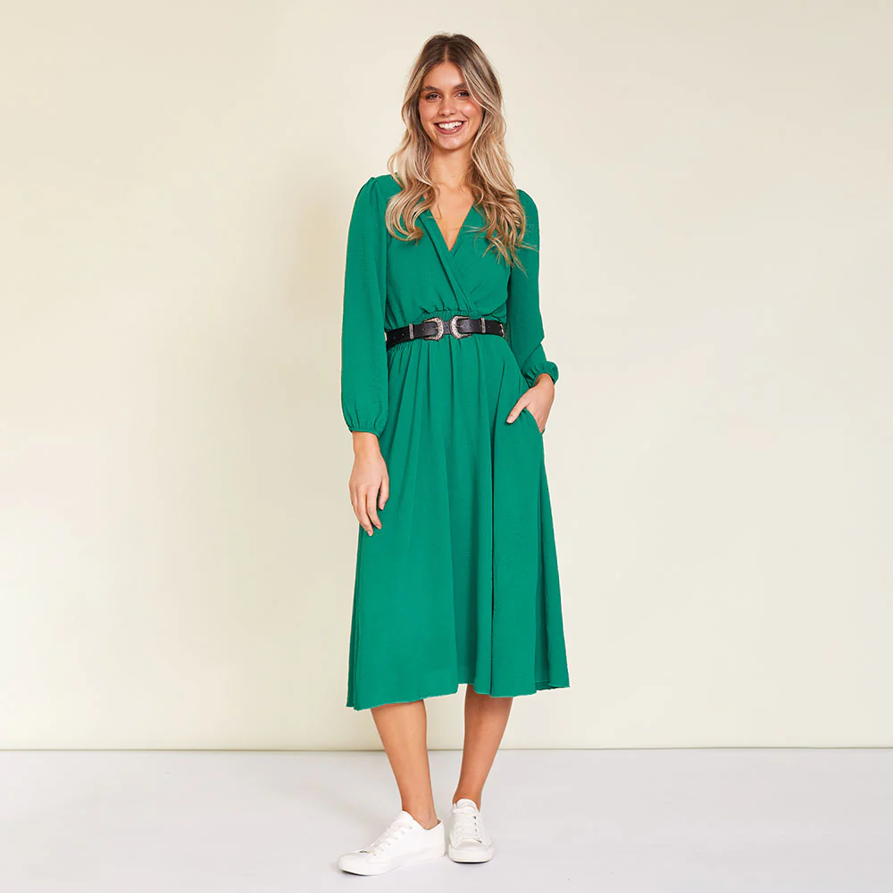 Carrie Dress (Forest Green) - Image 5