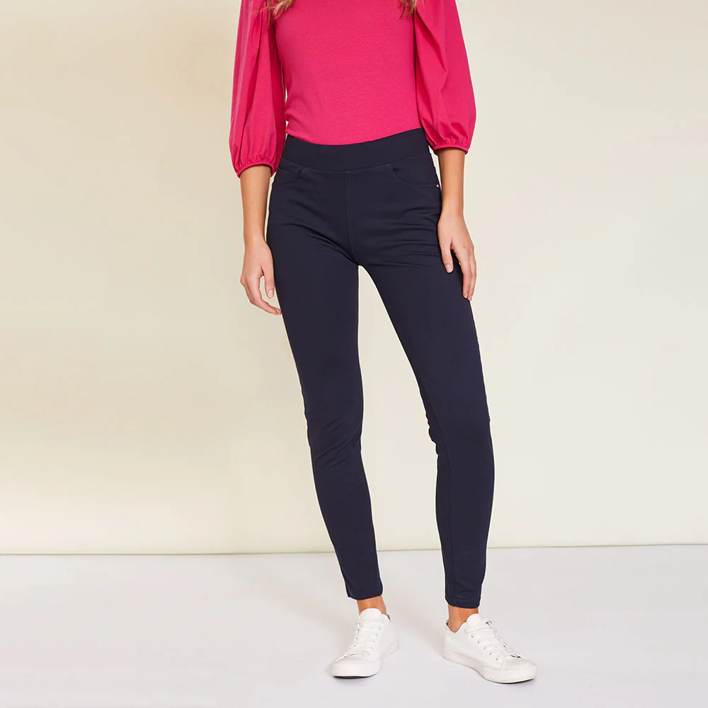 Chloe Leggings (Navy) - Image 2