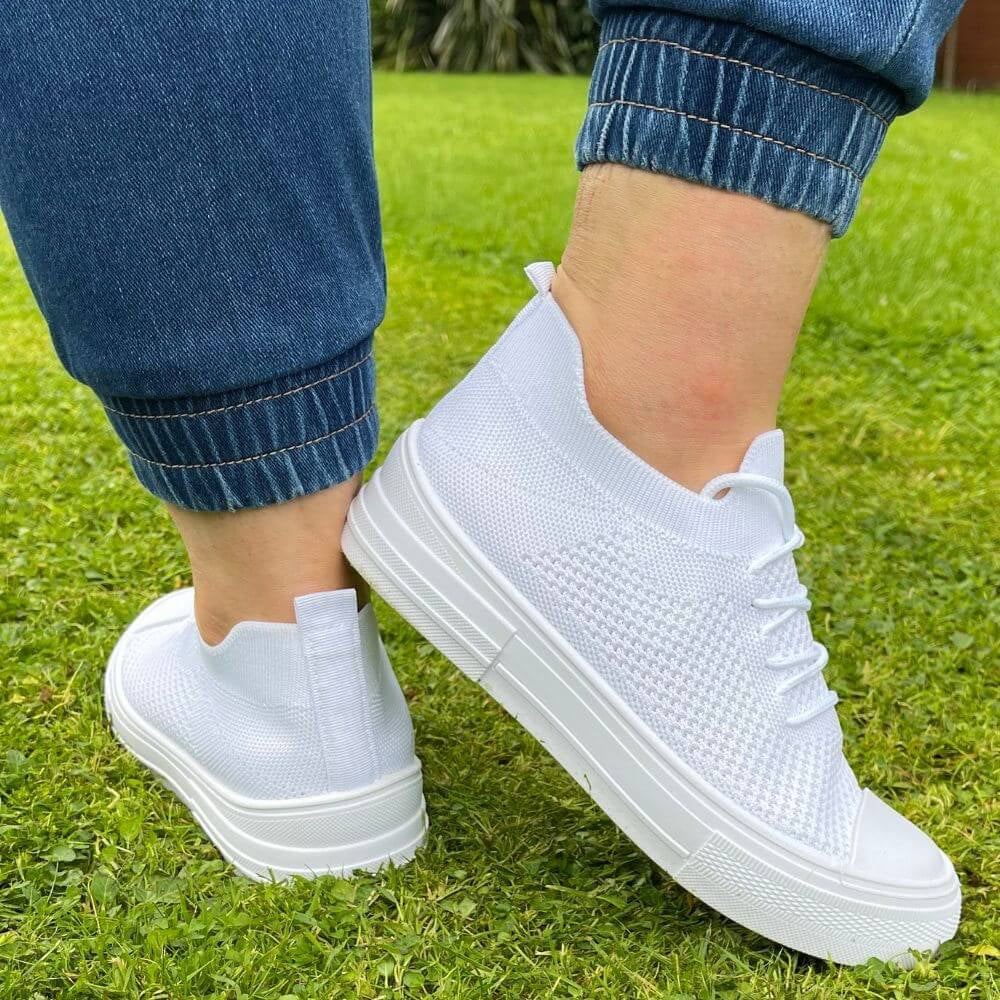 Phoebe Trainers (White) - Image 5