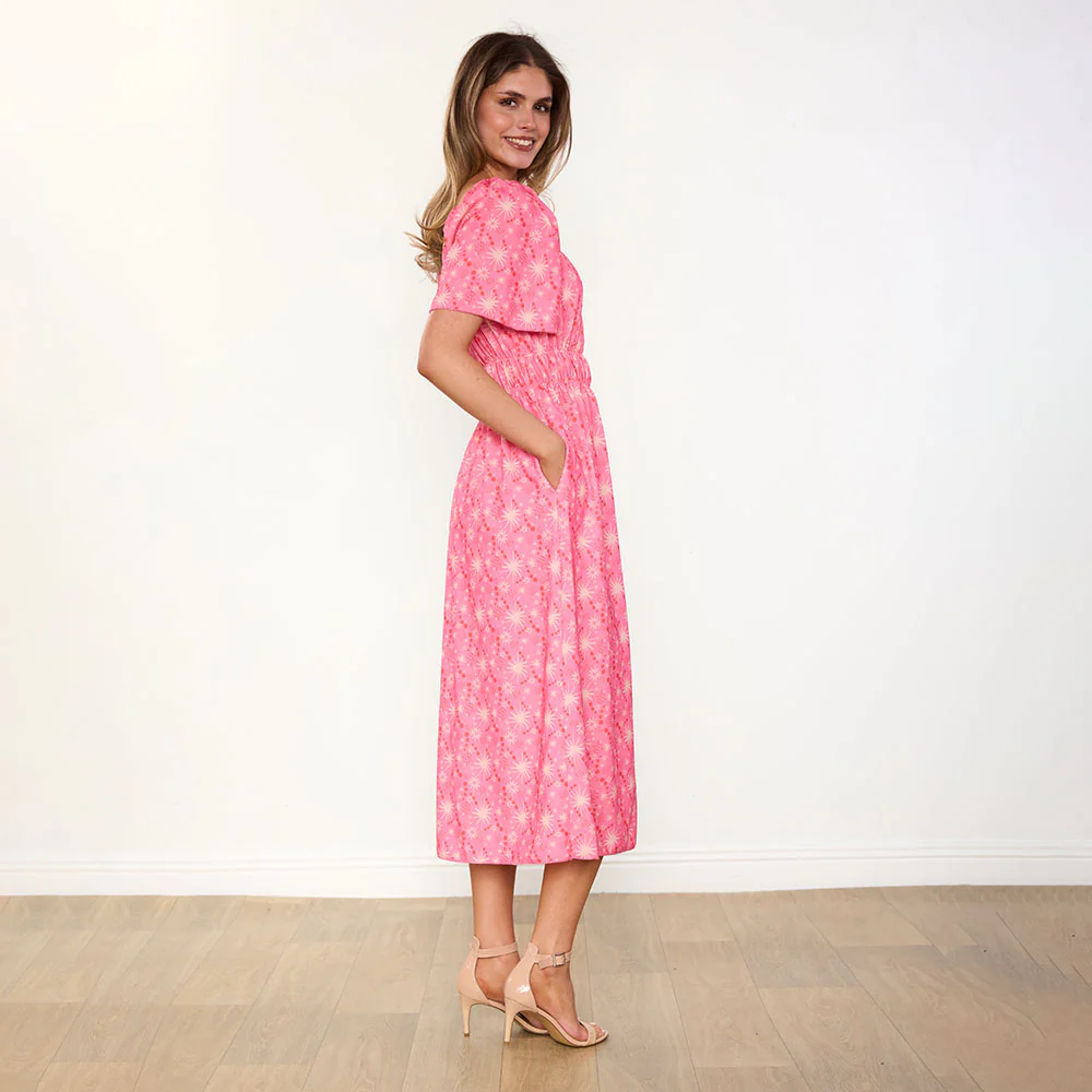 Ciara Dress (Pink Star) - Image 11