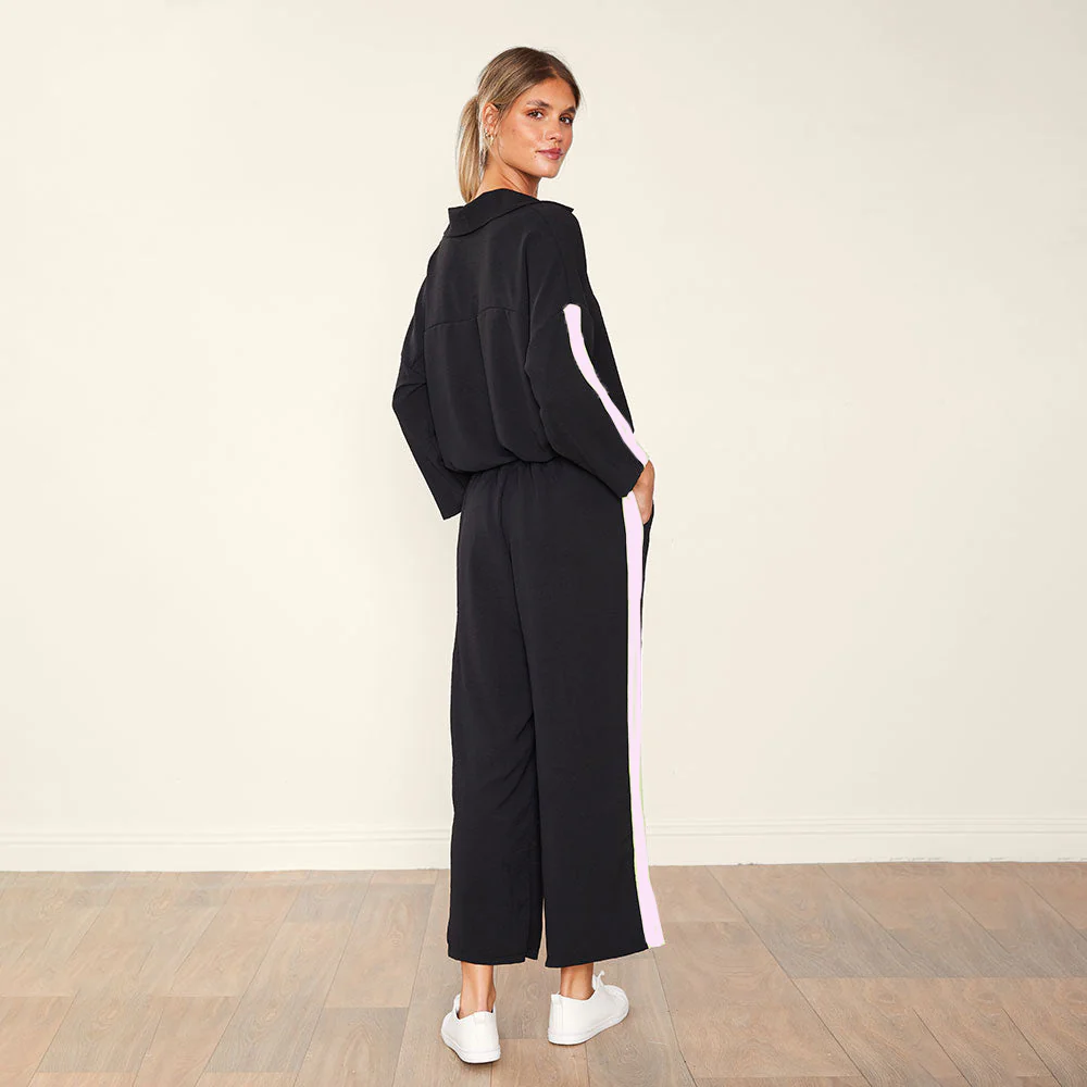 Clara Co-Ord (Black & Pink) - Image 4