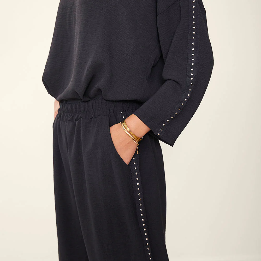 Clara Co-Ord (Black Stud) - Image 2
