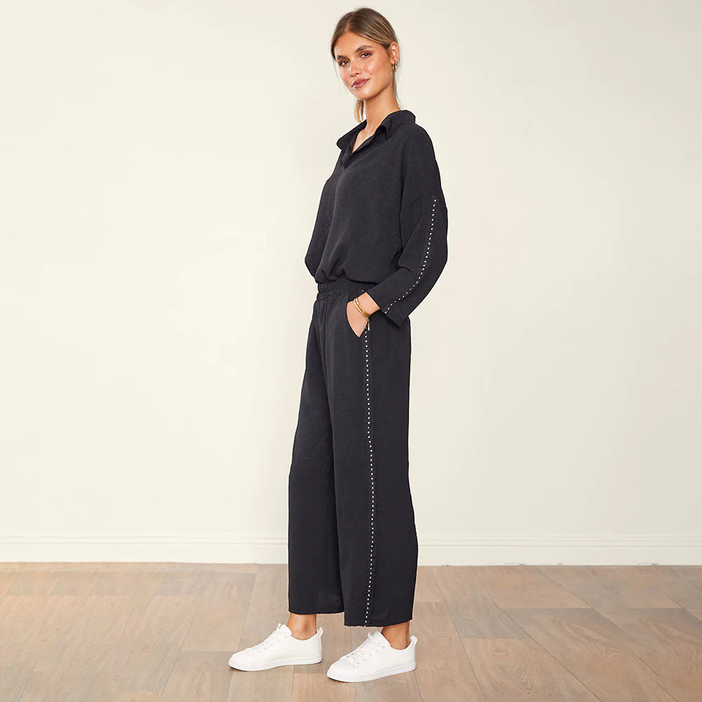 Clara Co-Ord (Black Stud) - Image 7