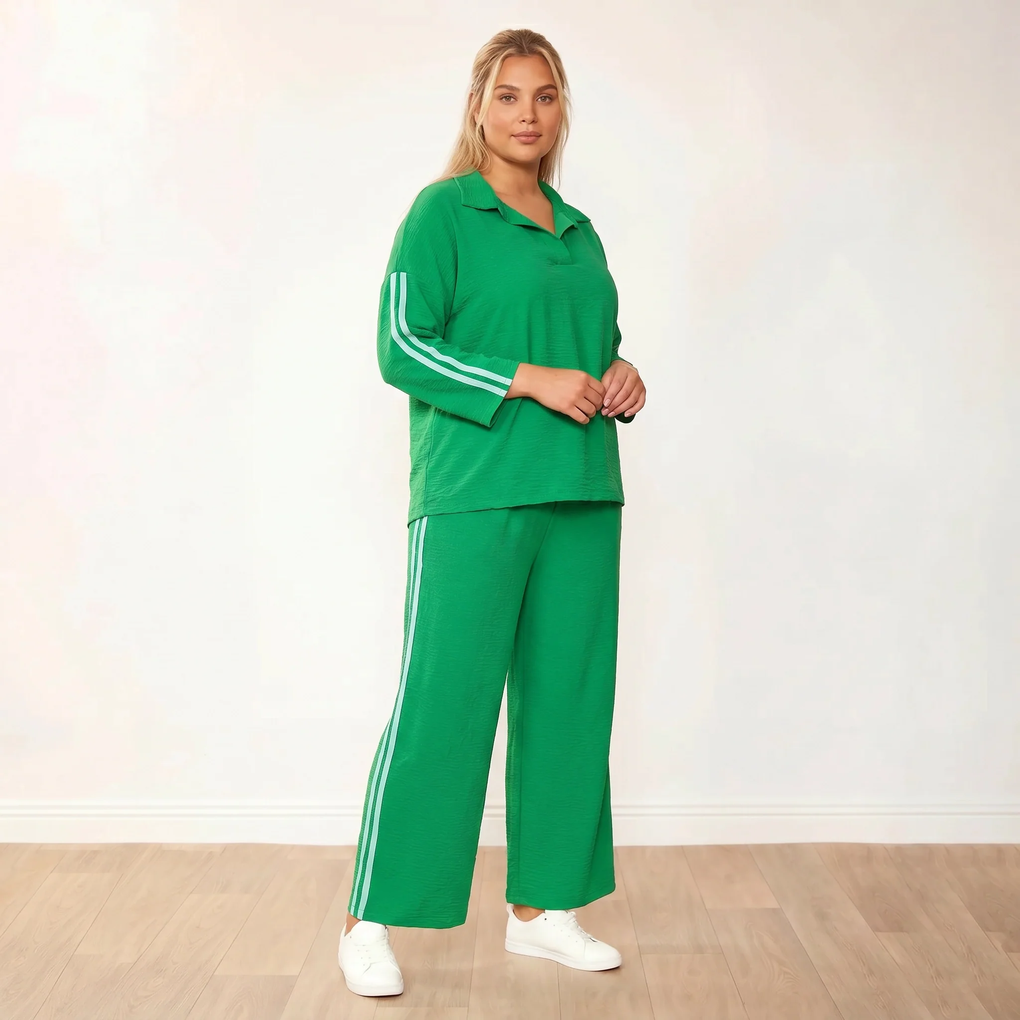 Clara Co-Ord (Green/Mint Stripe) - Image 10