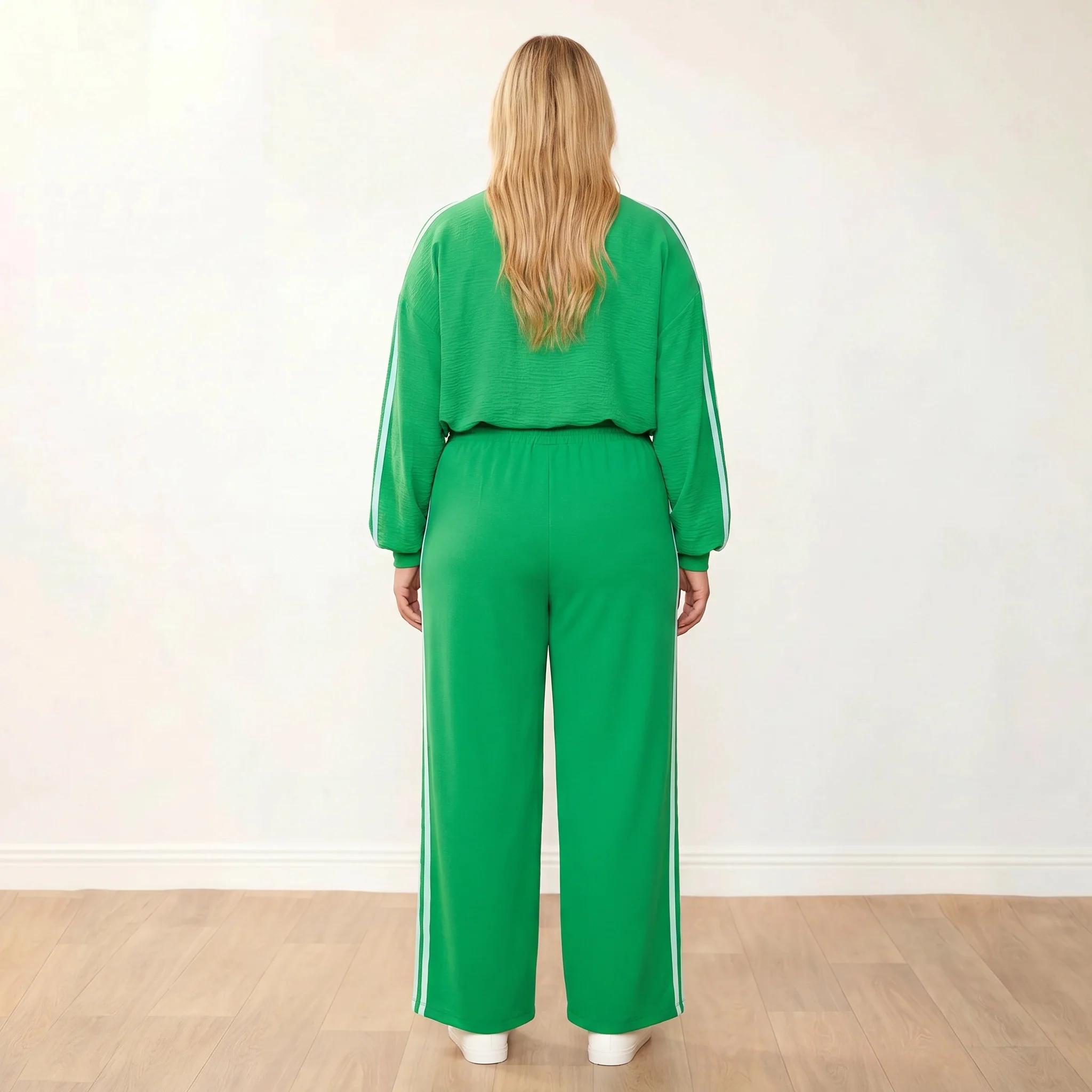 Clara Co-Ord (Green/Mint Stripe) - Image 27