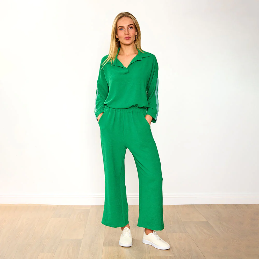 Clara Co-Ord (Green/Mint Stripe) - Image 3