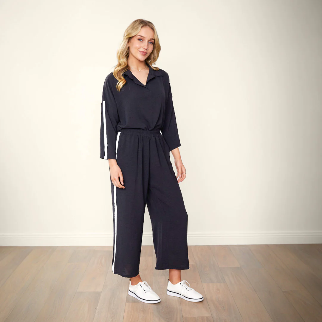 Clara Co-Ord (Black & White) - Image 7