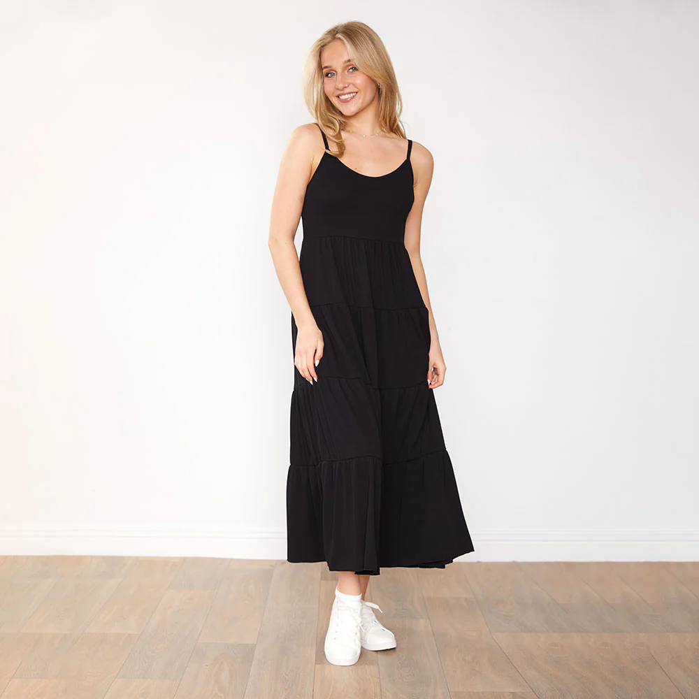 Colleen Dress (Black) - Image 3